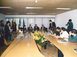 Conferencia de Prensa por parte de RODRÍGUEZ IBARRA, Juan Carlos y FIGUEIREDO, Carlos.