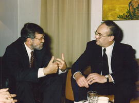 Encuentro de RODRÍGUEZ IBARRA, Juan Carlos y VIEGAS ABREAU, Manuel.