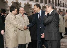 Saludo de RODRÍGUEZ ZAPATERO, José Luis.