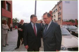 Saludo de RODRÍGUEZ IBARRA, Juan Carlos y MATOS DA GAMA, Jaime José.