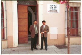 Fotografía en la puerta de FEMPEX de MUÑOZ NÚÑEZ, José.