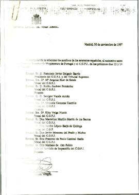 Carta de ARAGÓN, Teresa para RODRÍGUEZ IBARRA, Juan Carlos cuyo asunto trata de la relación de as...