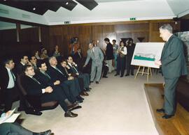 Encuentro de RODRÍGUEZ IBARRA, Juan Carlos con CARDOSO E CUNHA, António.