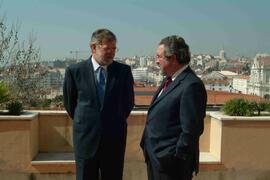 Encuentro de RODRÍGUEZ IBARRA, Juan Carlos con MORAIS, Isaltino Afonso.